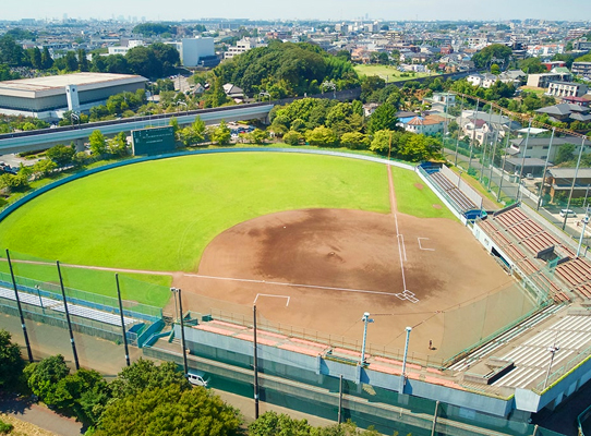 八千代市総合運動公園野球場 八千代市地域振興財団