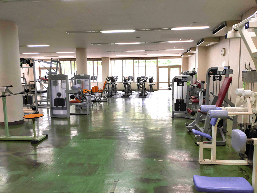 八千代市市民体育館 トレーニングルーム 八千代市地域振興財団